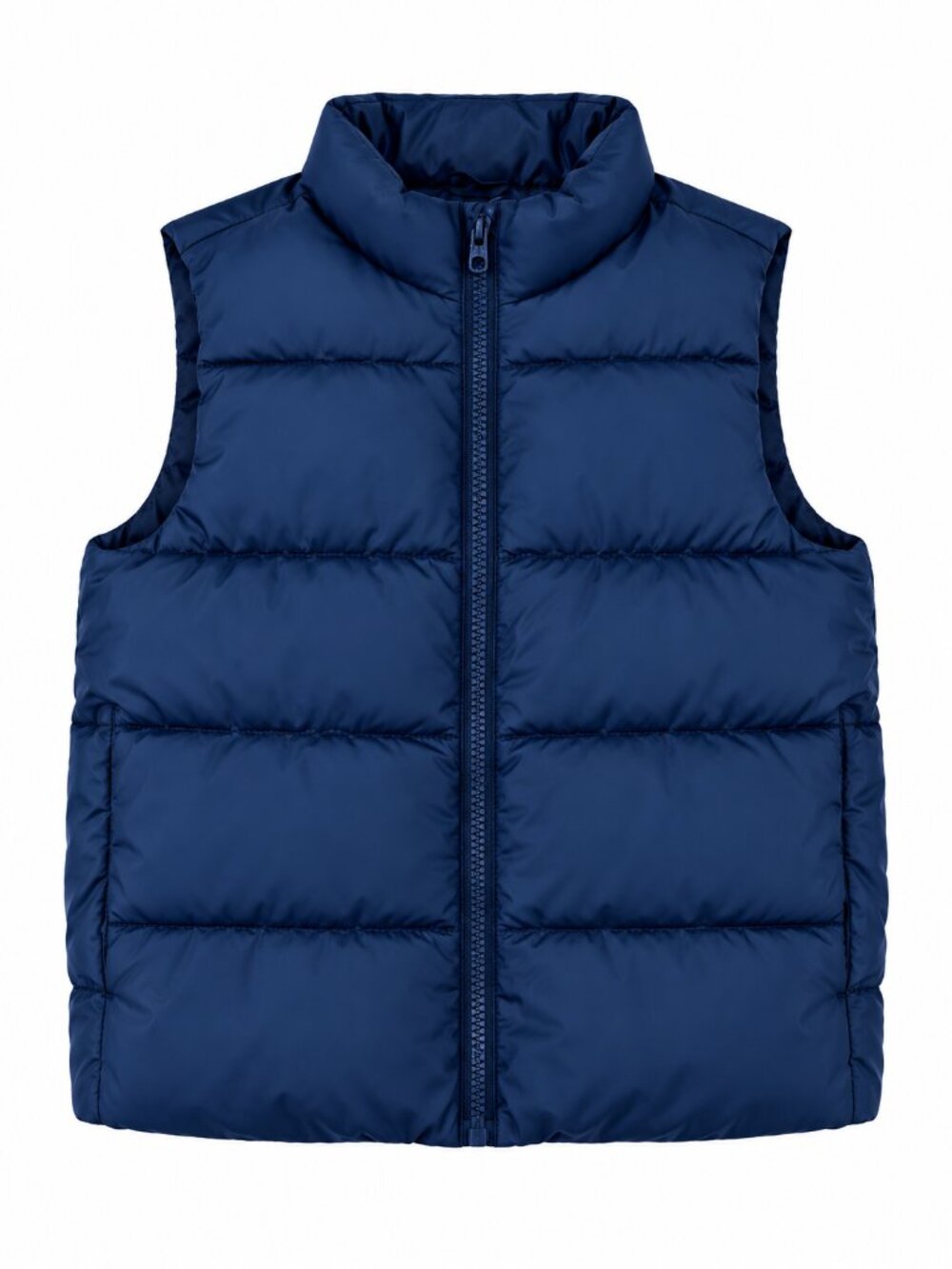 Old Navy Boys Navy Water-Resistant Puffer Vest Size S 6-7